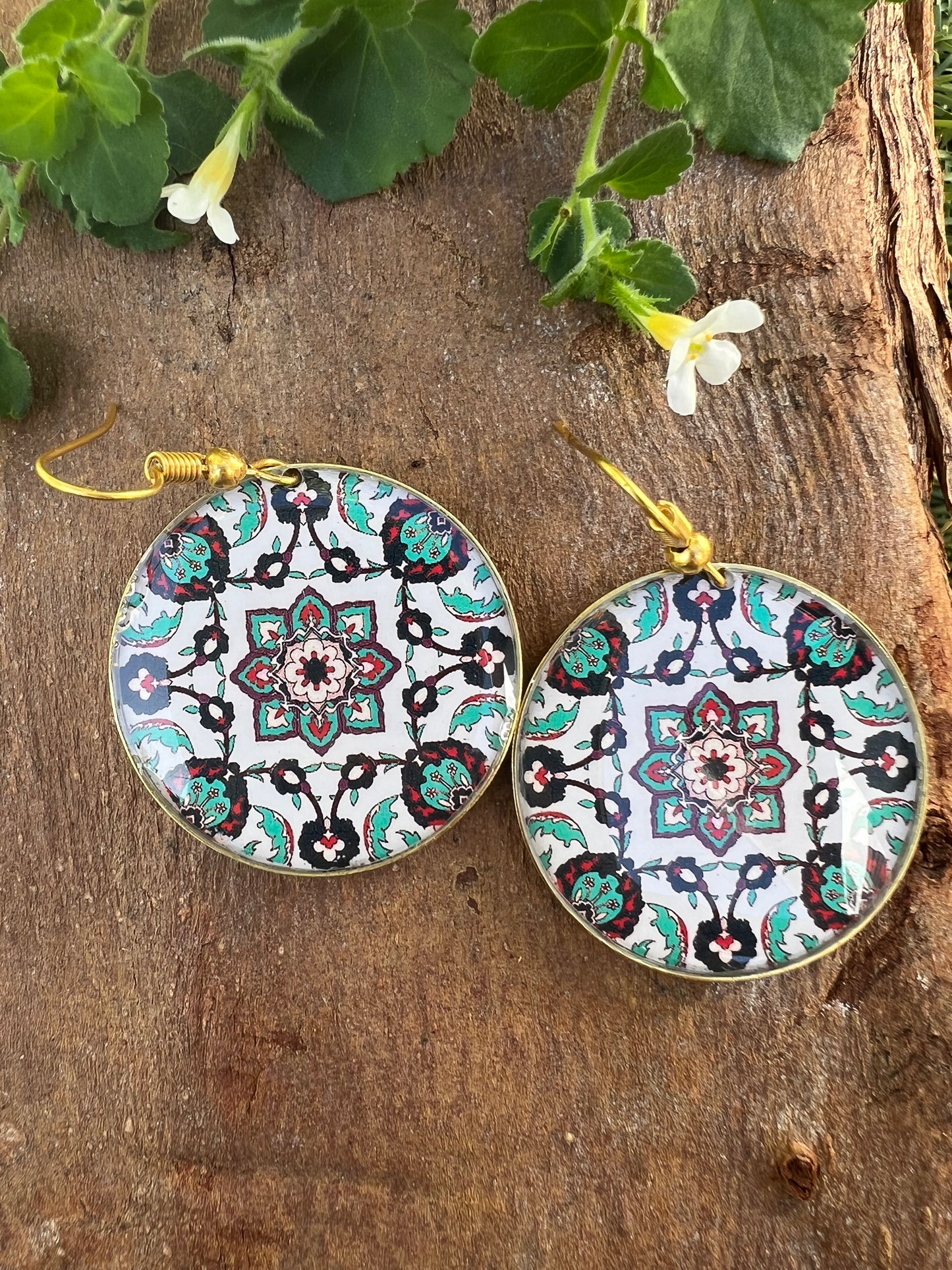 Persian Star earrings