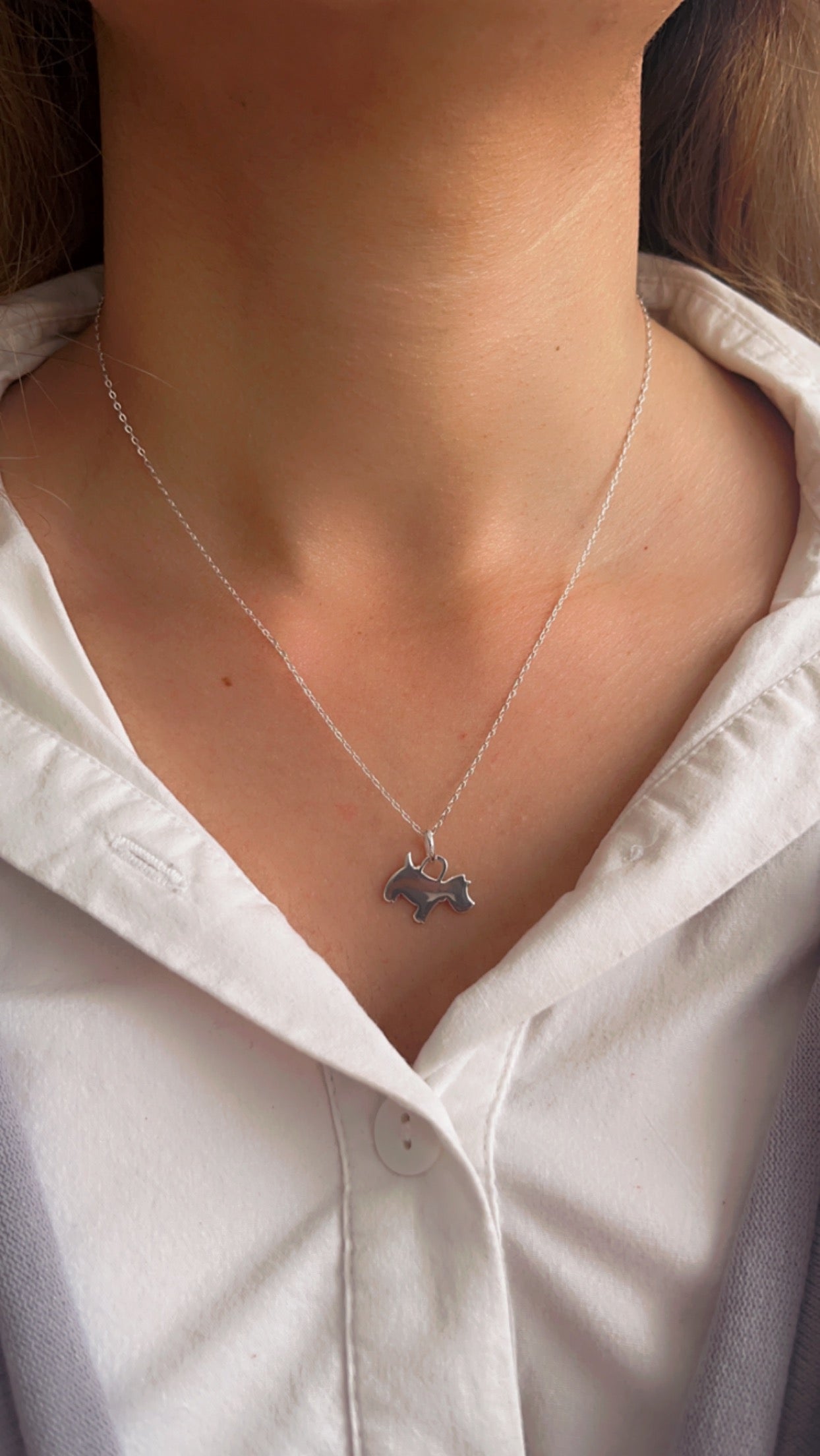 Sterling Silver Tiny Puppy