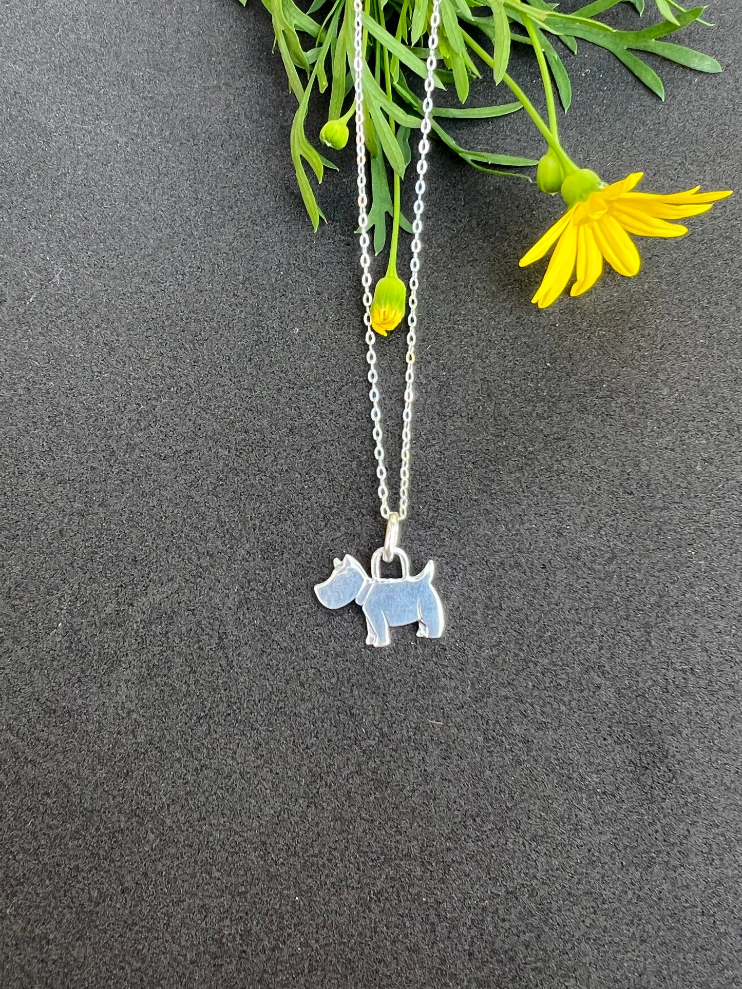 Sterling Silver Tiny Puppy