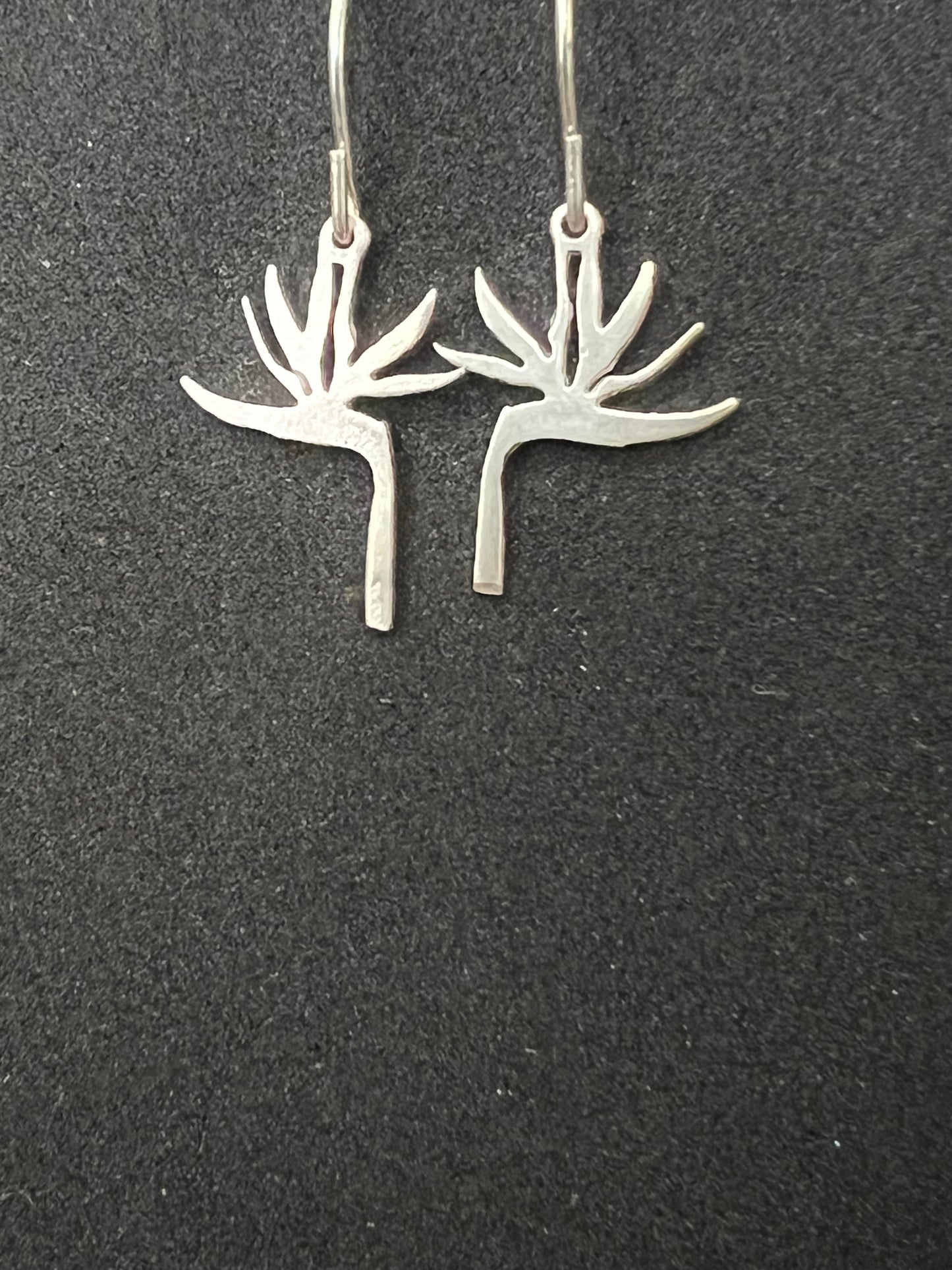 Sterling Silver Strelitzia necklace