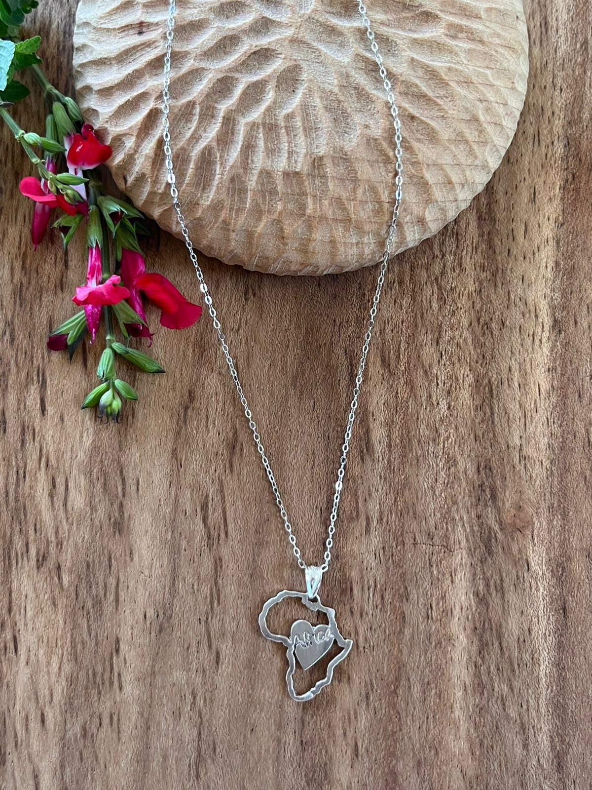 Sterling Silver Love For Africa