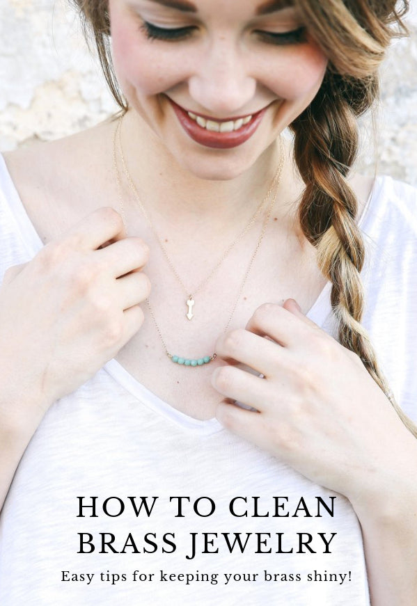how to clean brass jewellery