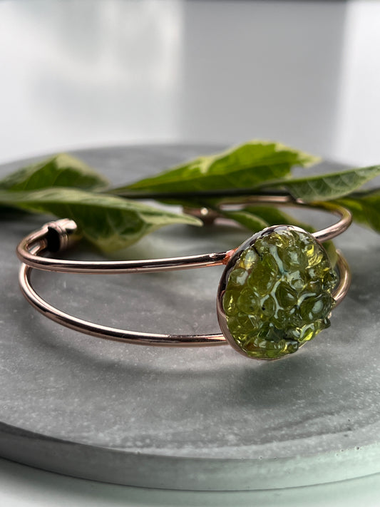 Peridot in Rose Gold Setting Jewellery