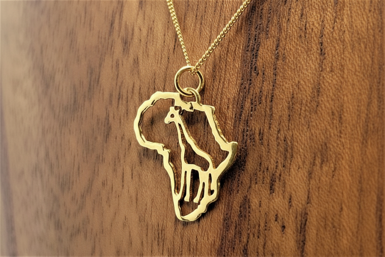 Sterling Silver Kruger Giraffe - JewlOn