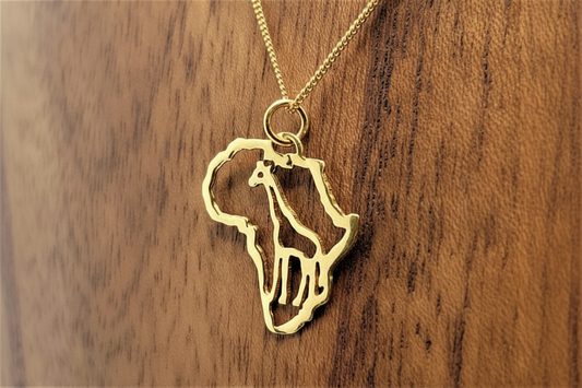 Sterling Silver Kruger Giraffe - JewlOn