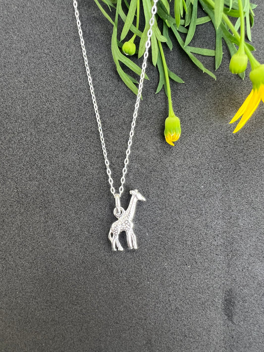 Sterling Silver Tiny Giraffe