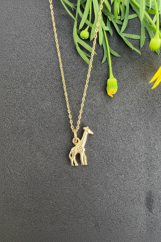 Sterling Silver Tiny Giraffe - JewlOn