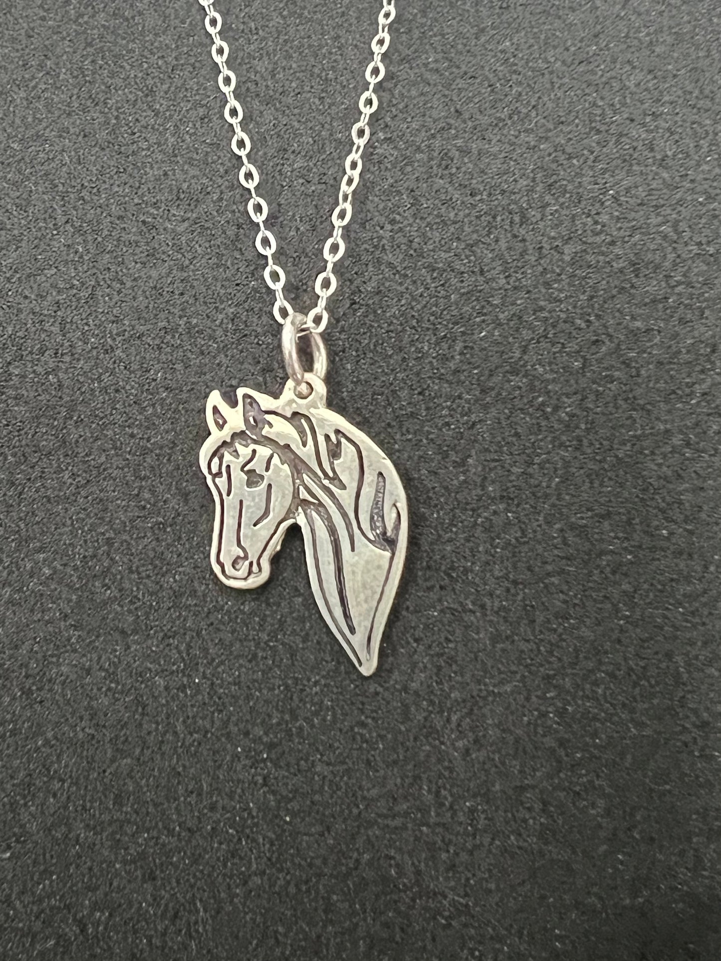 Sterling Silver horse head