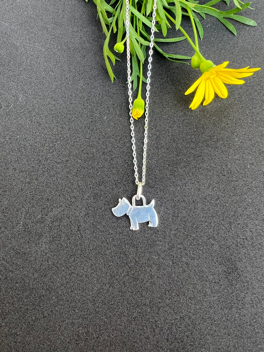 Sterling Silver Tiny Puppy