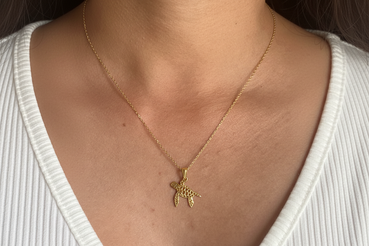 Sterling Silver turtle - JewlOn