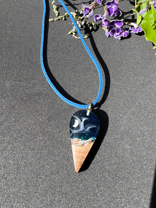 Crescent Moon Unisex Necklace