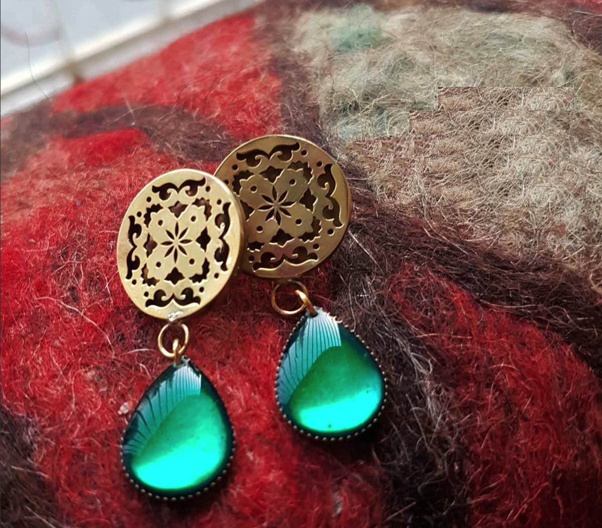 Sufi Round Earrings - JewlOn