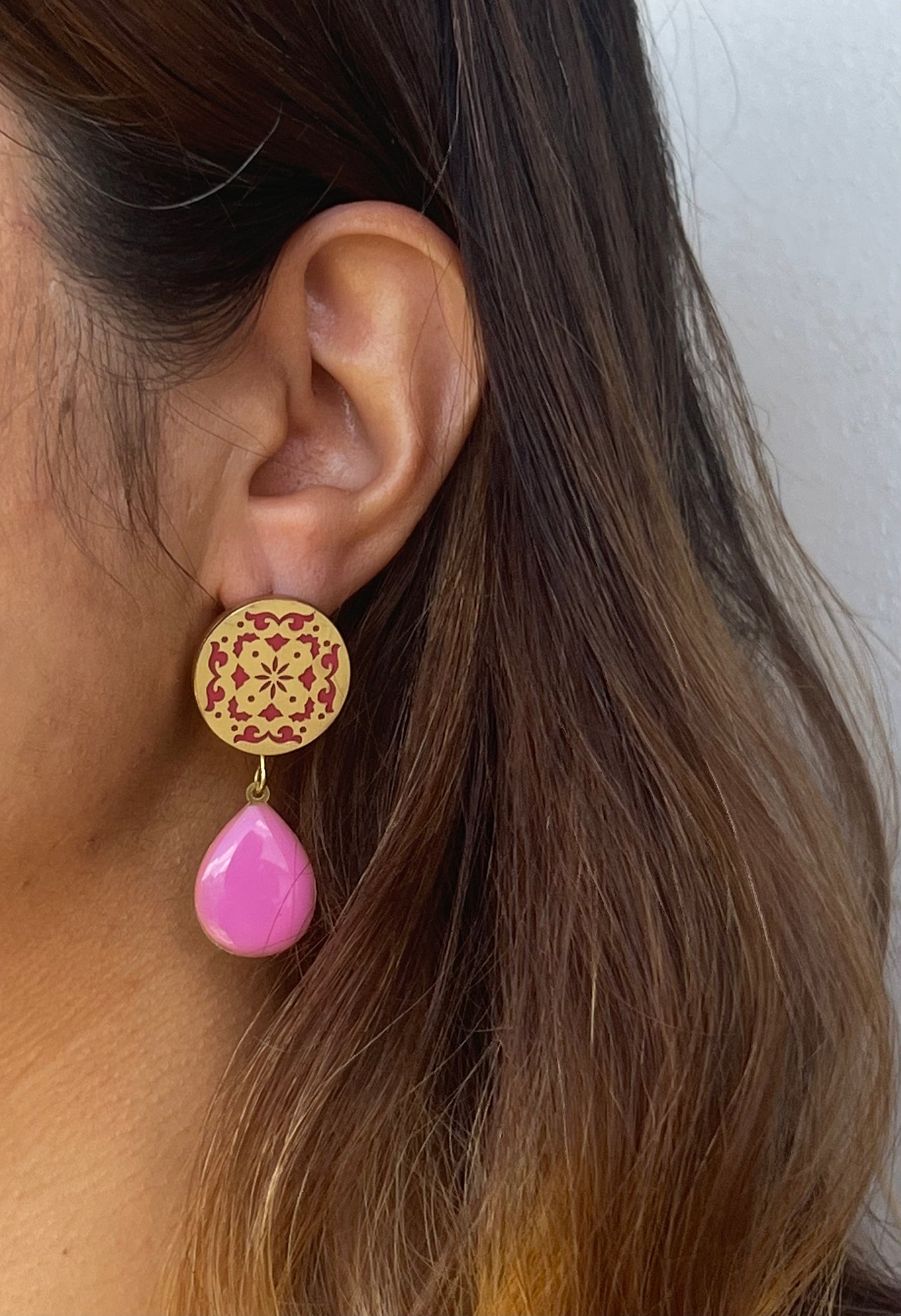 Sufi Round Earrings