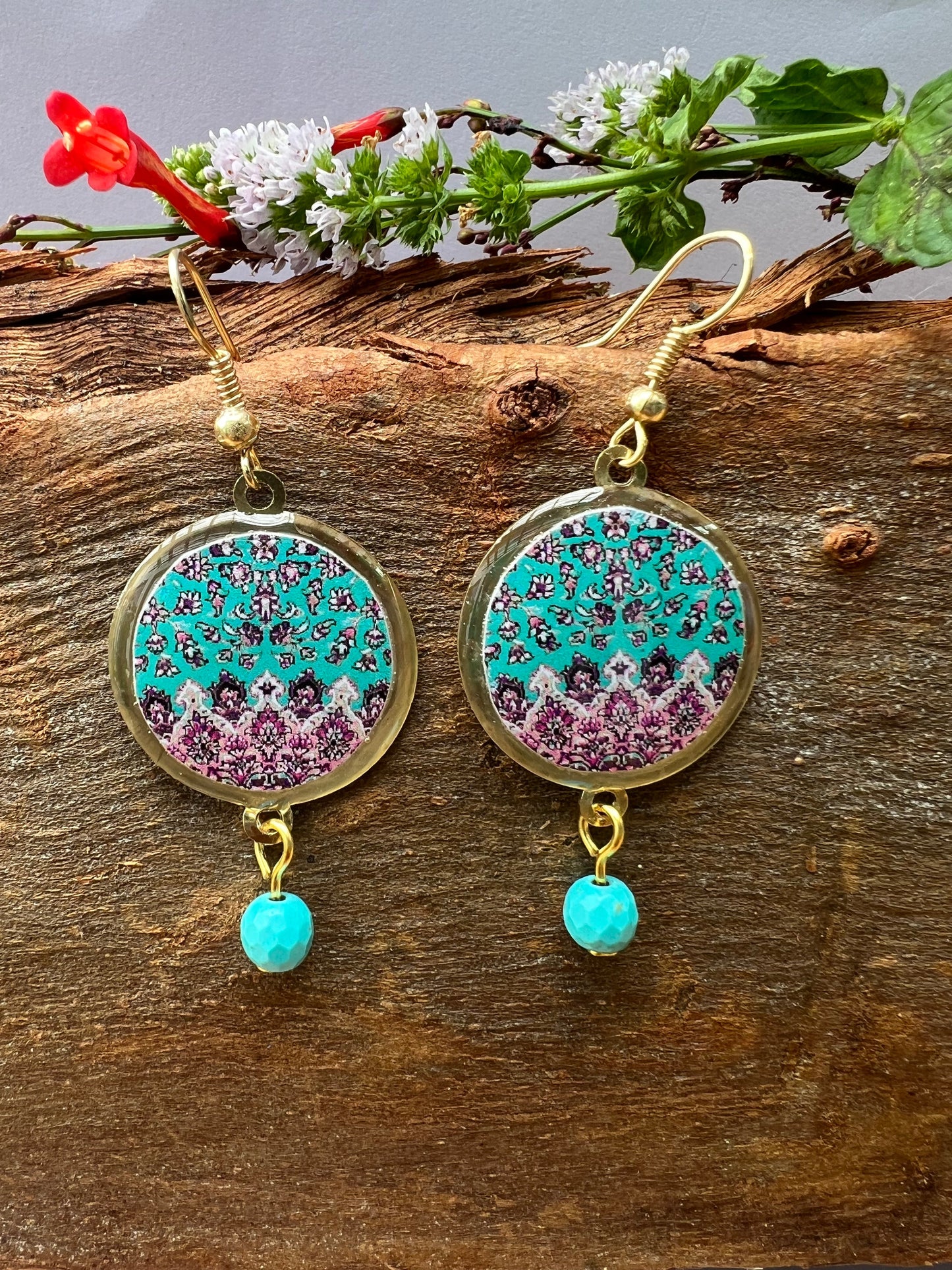 Persian Star earrings