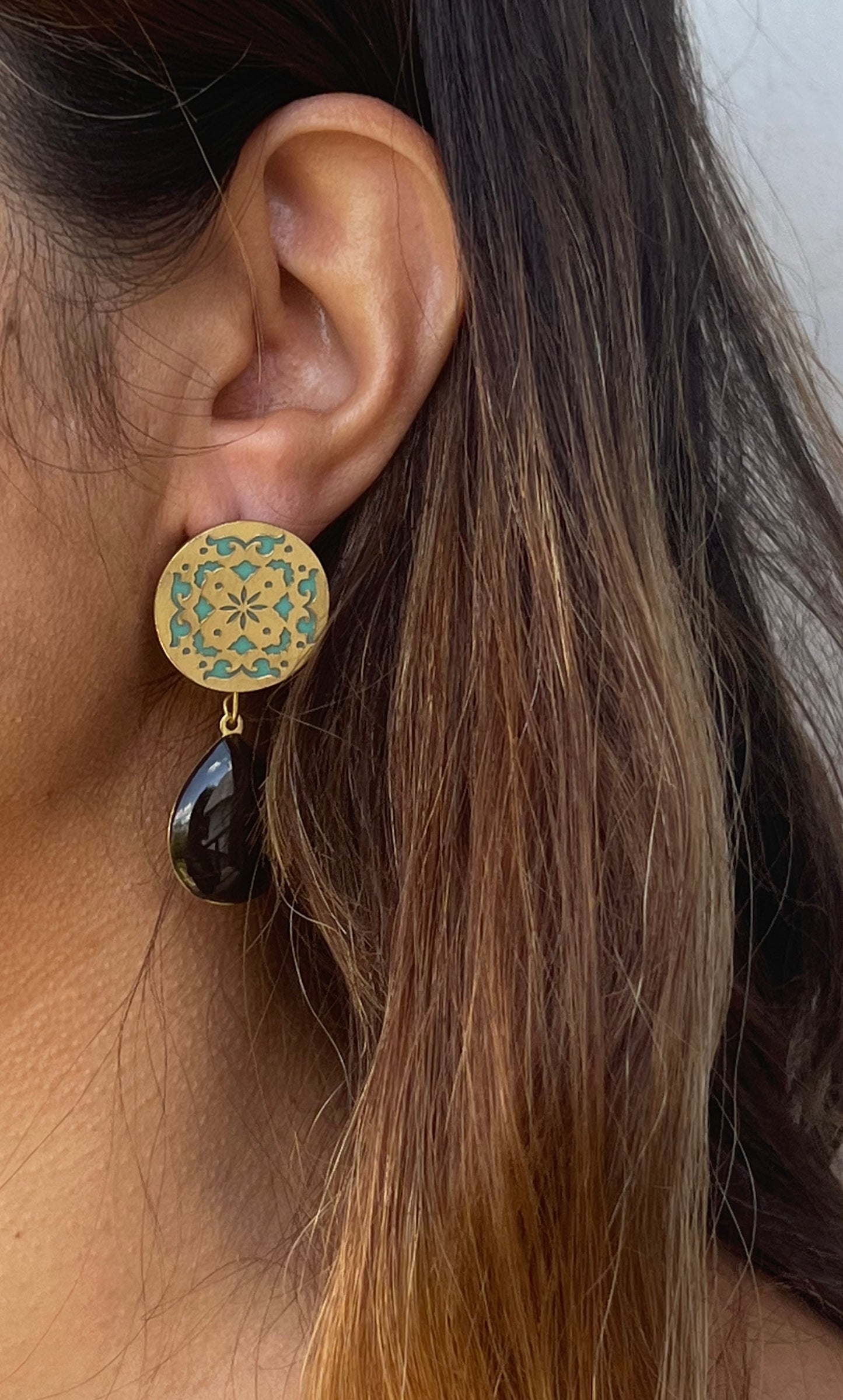 Sufi Round Earrings