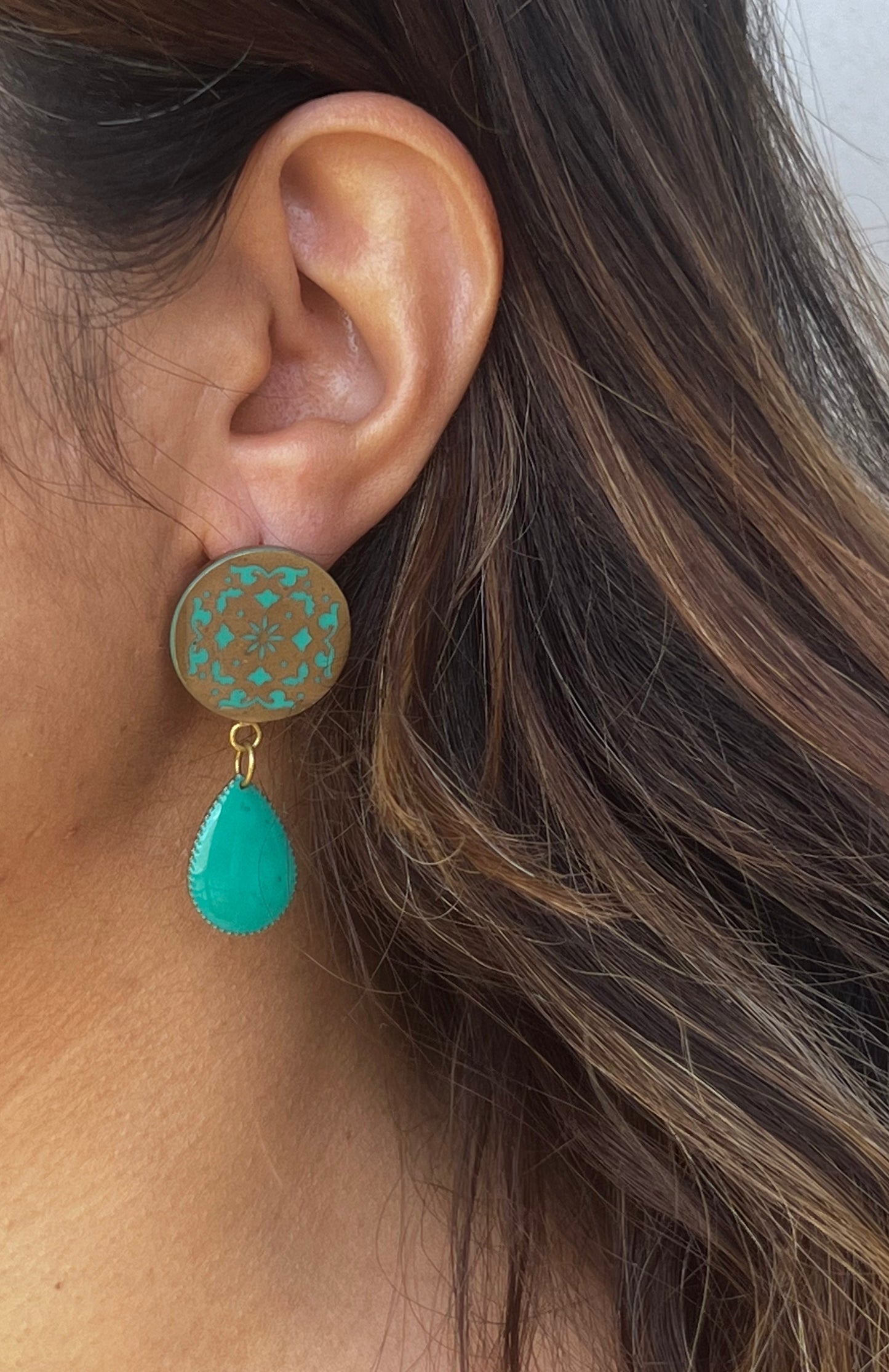 Sufi Round Earrings