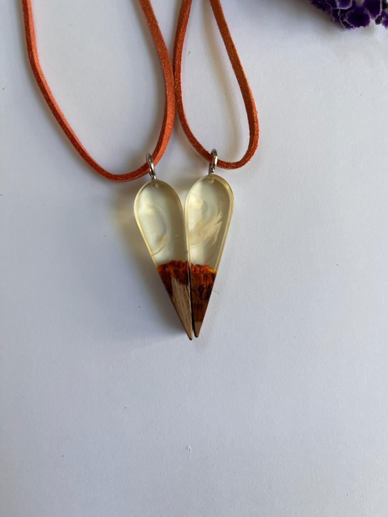 unisex heart shape necklace friendship anniversary love