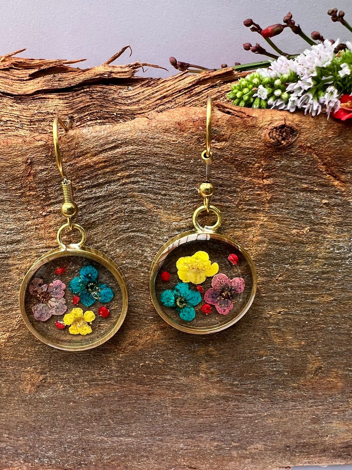 Summer Bouquet earrings necklace unisex gift
