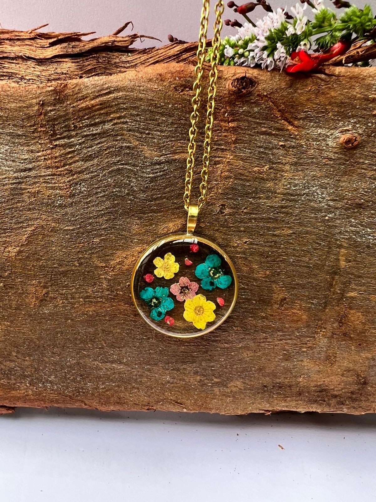 Summer Bouquet earrings necklace unisex gift
