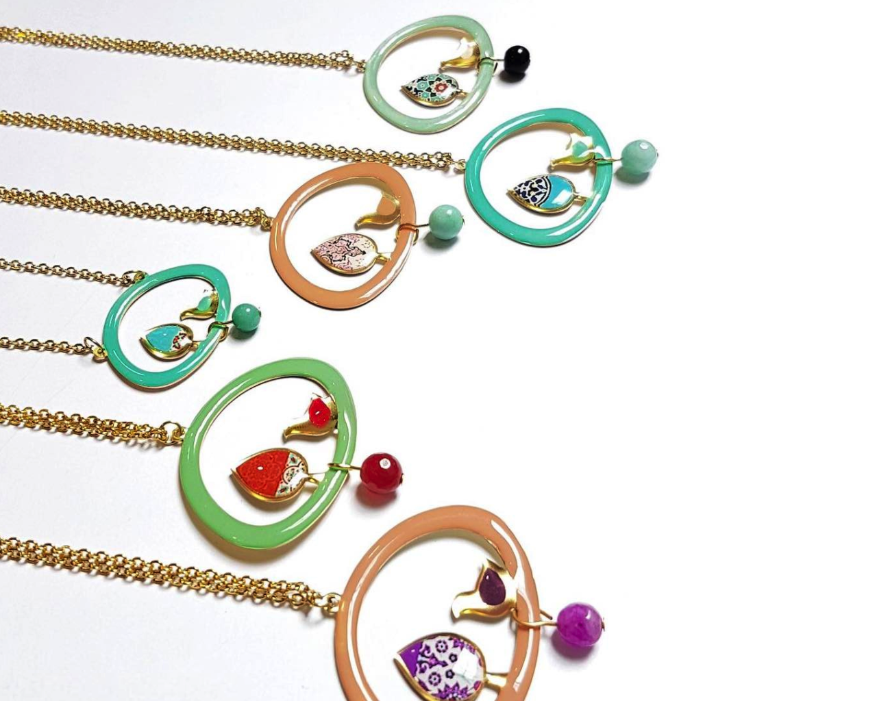 Blue Sunbird Necklace - JewlOn